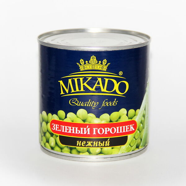 Горошек зеленый нежный МИКАДО ж/б 425мл.
