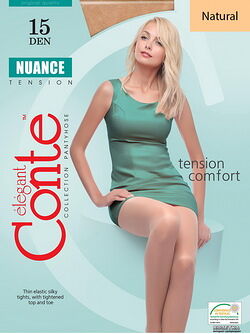 Колготки женские Conte elegant NUANCE 15 den р-р 5 natural 8С-35 СП