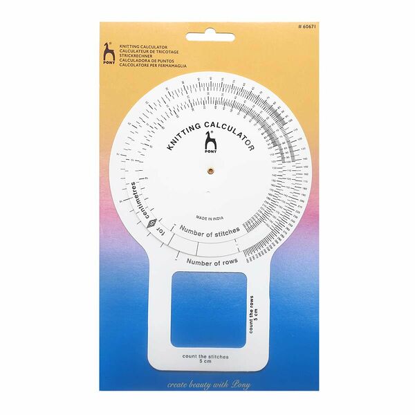 60671 Калькулятор для вязания PONY
