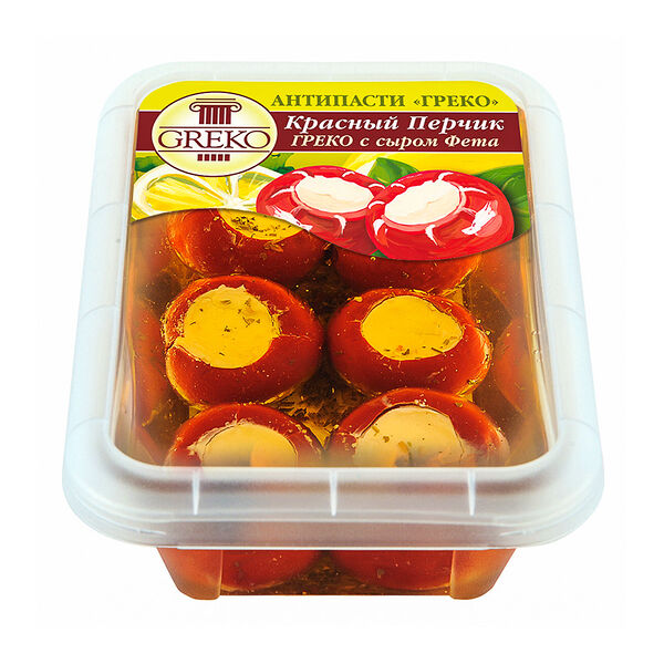 Перчик Греко красный с сыром фета