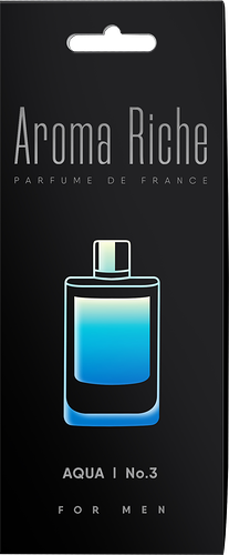 Ароматизатор AROMA RICHE Aqua №3, картонный