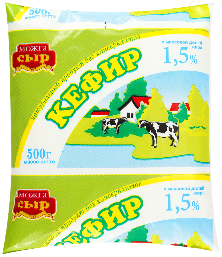 

Кефир Можгасыр 1.5% 500 мл
