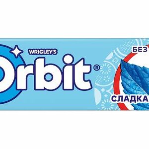 Жевательная резинка Orbit сладкая мята без сахара 13.6г