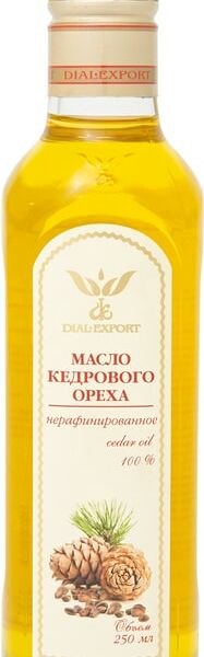 Масло кедрового ореха Dial-Export нерафинированное 250мл