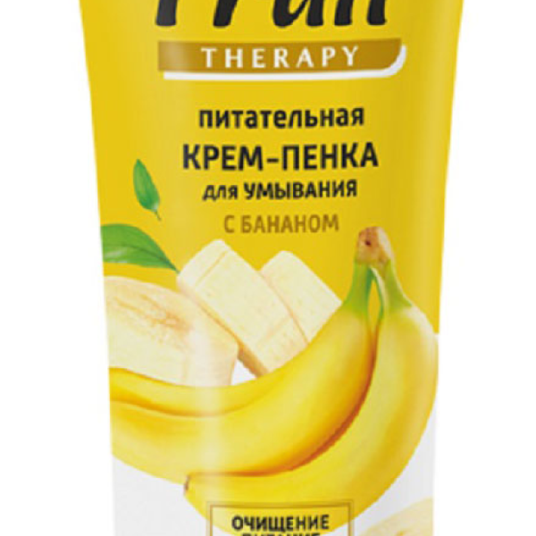 Крем-пенка для умывания Витэкс Vitex Fruit Therapy питательная с бананом