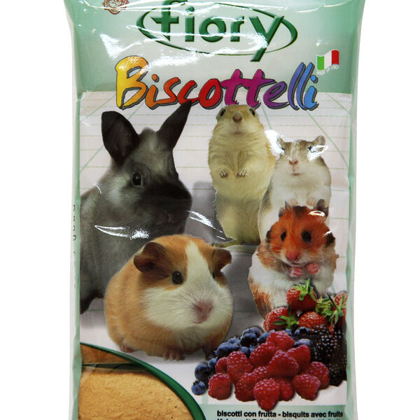 Бисквиты для Грызунов с ягодами Fiory Biscottelli 30 г