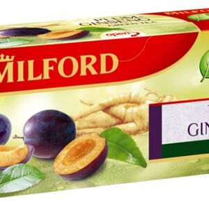 Чай зеленый Milford Plum-ginseng в пакетиках, 20 шт.