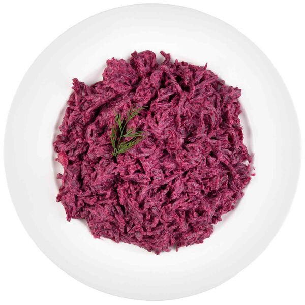 Салат из свёклы с чесноком