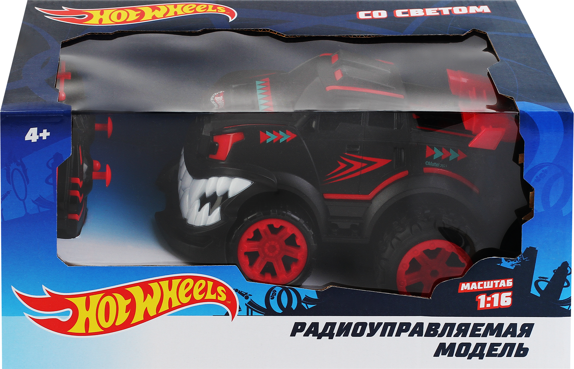 

Машинка на радиоуправлении Hot Wheels cо световыми эффектами, в ассортименте