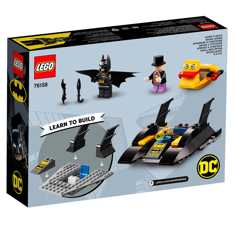 

Конструктор LEGO Super Heroes Погоня за Пингвином на Бэткатере