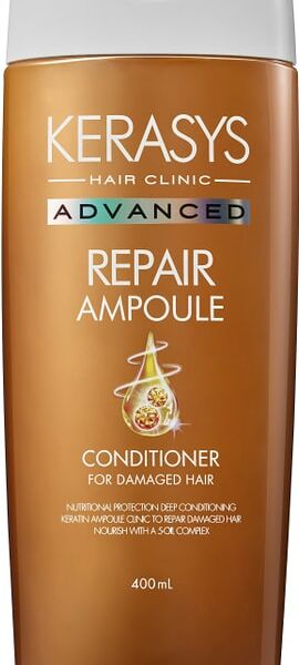 Кондиционер для волос Kerasys Advanced Интенсивное восстановление с кератиновыми ампулами 400мл