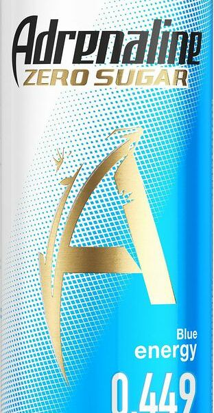 Энергетический напиток Adrenaline Rush без сахара 0.449л