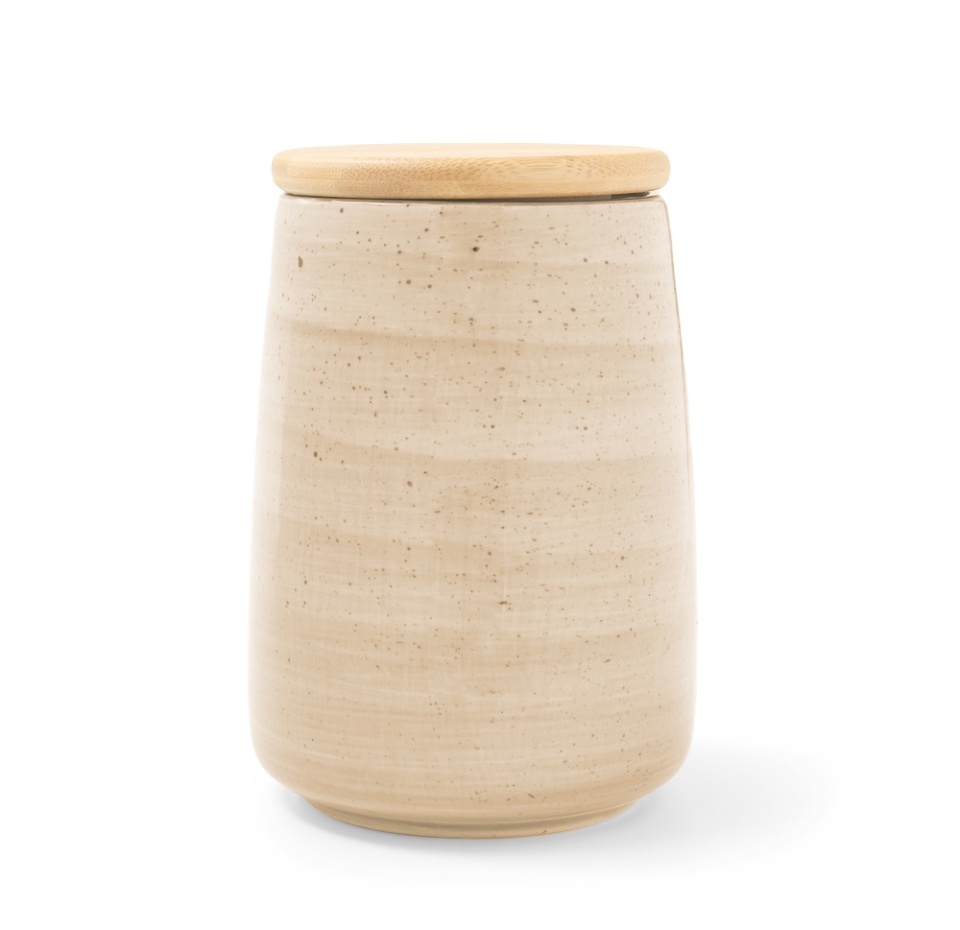 

Банка Broncoс деревянной крышкой bronco nature кремовая 17 х 12 см 1.24 л