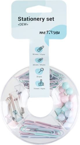 

Набор канцтоваров MESHU Dew, Арт. MS_36944, 89шт