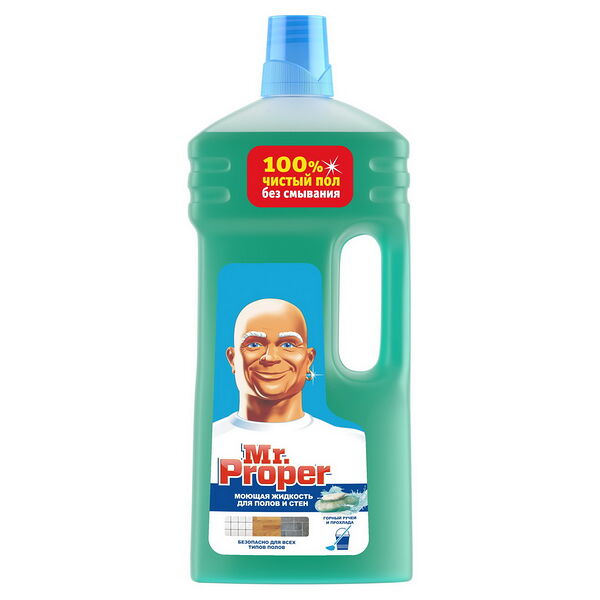 Мистер Пропер 1.5л  Горный ручей и прохлада жидкий