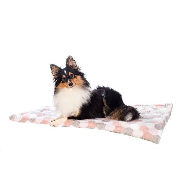 Плед Соты для кошек и собак всех размеров, 100х150 см, цвет в ассортименте