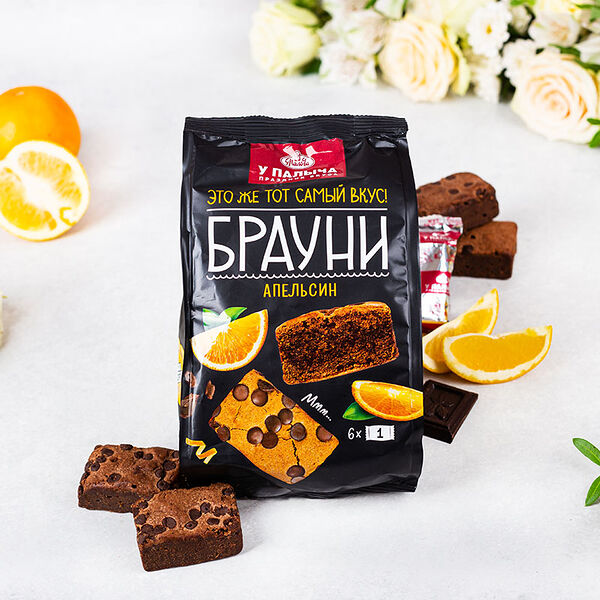 Брауни с апельсином 180 г