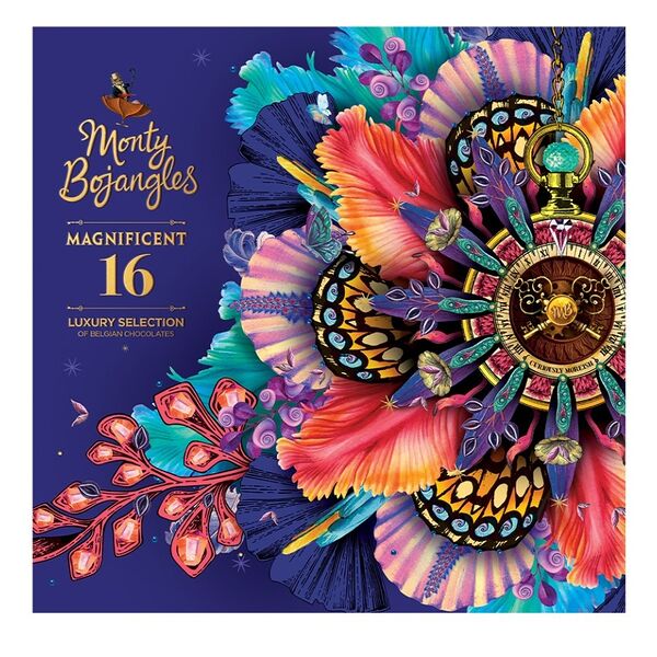 Конфеты шоколадные Monty Bojangles 16 уникальных вкусов