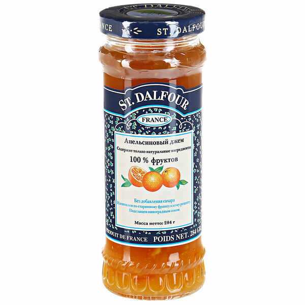 Джем St.Dalfour апельсиновый 284 г