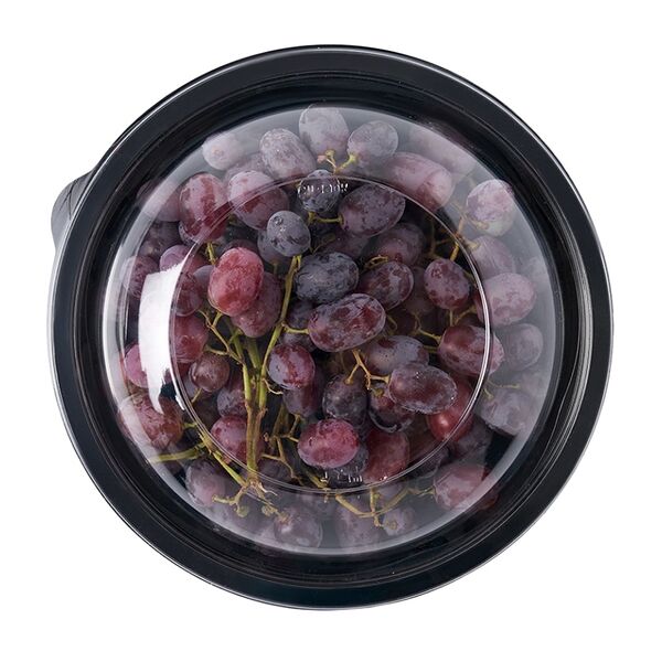 Виноград красный без косточек в упаковке 500 г