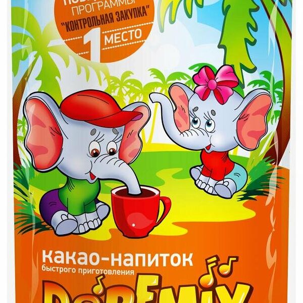 Какао Лантэль Doremix  растворимое, флоупак