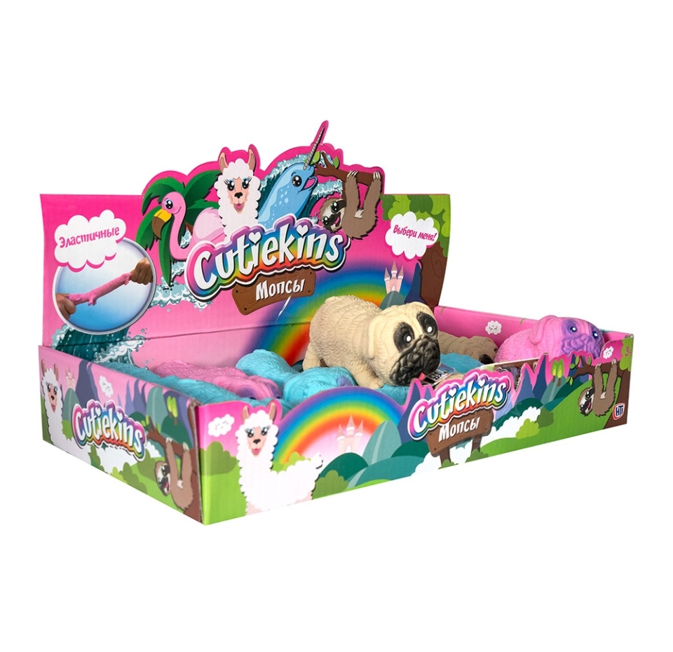 

Игрушка-антистресс HTI Тянущиеся мопсы в ассортименте