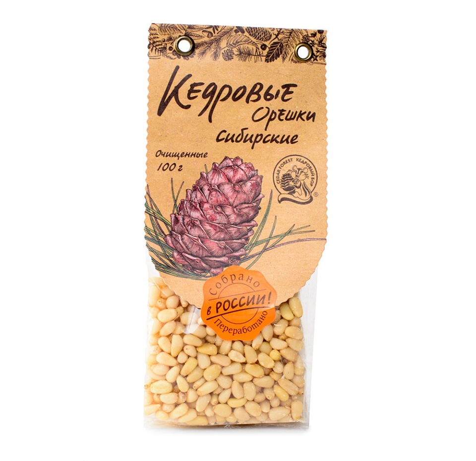 

Кедровые орешки Кедровый бор Сибирские 100 г