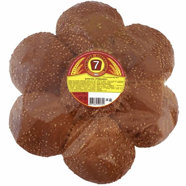 Булочка Уфимский Хлебозавод №7 Ромашка 300 г