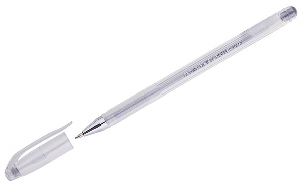 Ручка гелевая серебряная ТМ Crown (Краун)