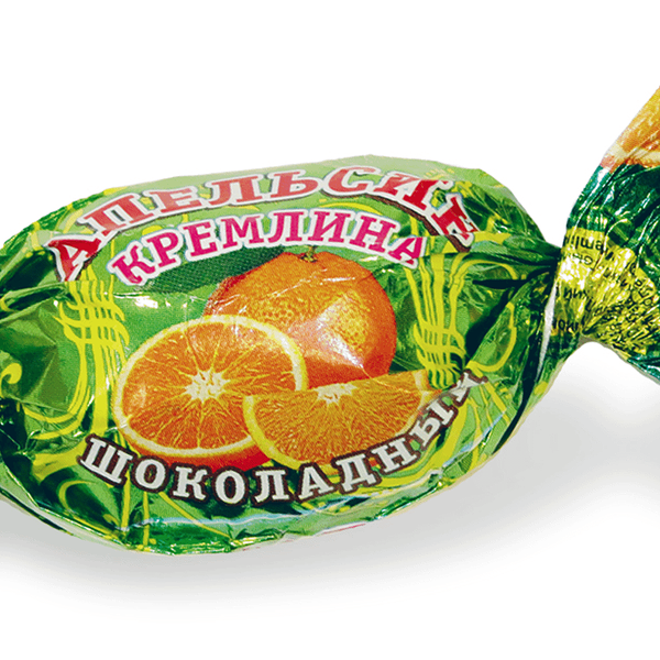 Конфеты Кремлина Апельсин шоколадный, вес