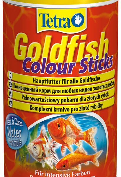 Tetra Goldfish Colour Sticks корм для всех золотых рыбок (палочки)