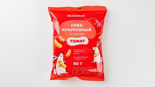 Снек кукурузный «Томат»