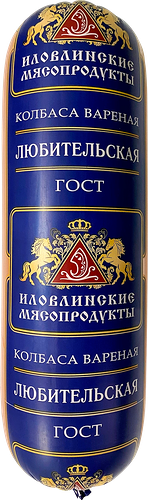 Колбаса ИЛОВЛИНСКИЕ МЯСОПРОД Любительская вар ГОСТ и/о вес до 600г