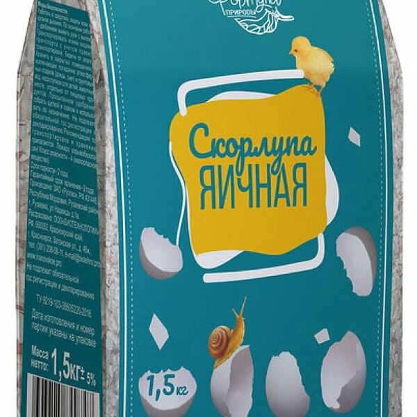 Скорлупа яичная Формула Природы 1500 г