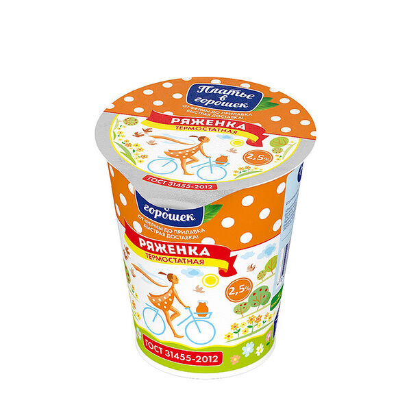 Ряженка Платье в горошек 2.5%