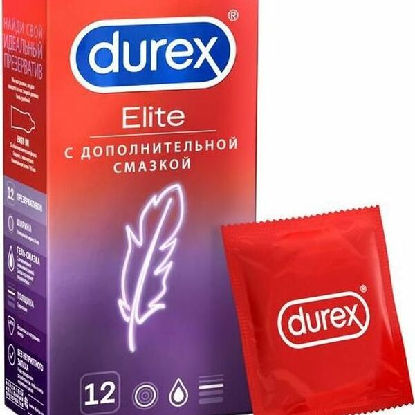 Презервативы Durex Elite, 6х12шт