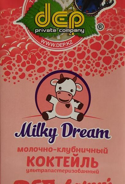 Коктейль молочно-клубничный 1,8% ТМ Dep (Деп)