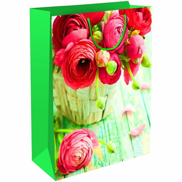 Пакет Арт и Дизайн подарочная ВС, 5.2х24х20см, в ассортименте