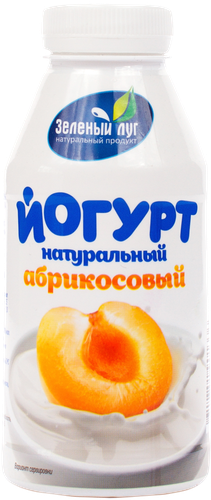 

Йогурт питьевой Зеленый Луг абрикосовый 2.5% без змж 340 г