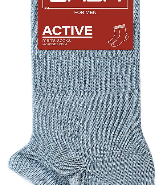 Носки мужские Omsa For Men Active укороченные Jeans, р 39-41