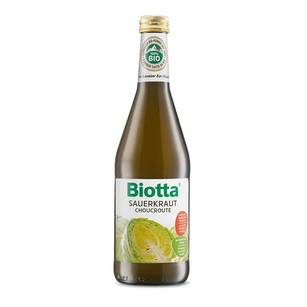 Сок из квашеной капусты Biotta био прямого отжима 0.5 л