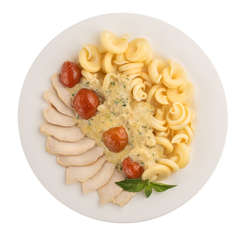 

Паста Уже Готово с куриным филе в соусе Альфредо Taste of, 250 г