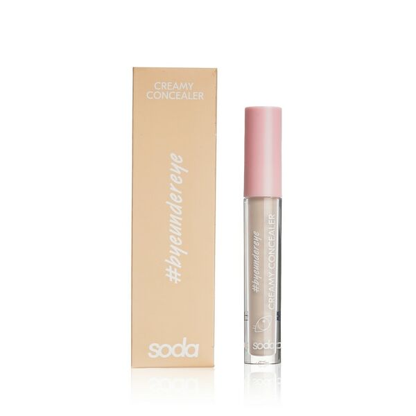 Консилер для лица Soda Creamy Concealer #byeundereye 001