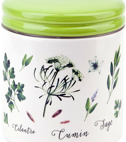 Банка для сыпучих продуктов Dolomite Душистые травы 480мл