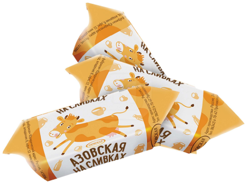Конфеты Азовская КФ Азовская на сливках