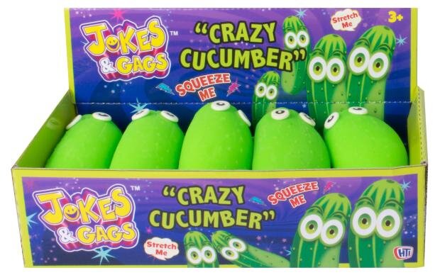 

Игрушка HTI очумелый огурец антистресс арт.1374136 1 шт
