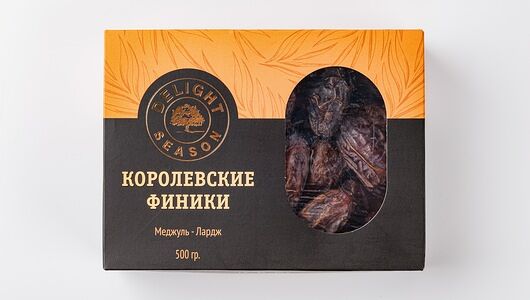 Финики Delight Season Королевские Меджуль сушеные с косточкой
