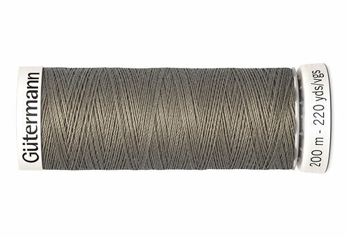 748277 Нить Sew-all для всех материалов, 200м, 100% п/э Gutermann(241 брезентово-серый)