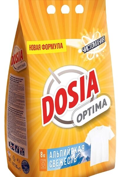 Стиральный порошок Dosia Optima Альпийская свежесть