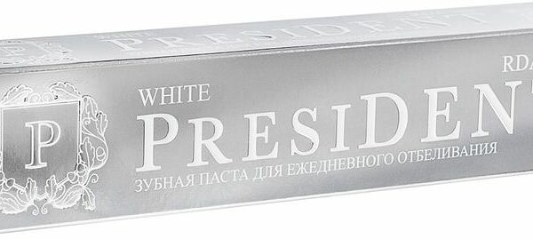 Зубная паста President White, 75мл